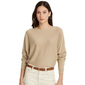 Lauren Ralph Lauren Cotton-Blend Dolman Sleeve Sweater